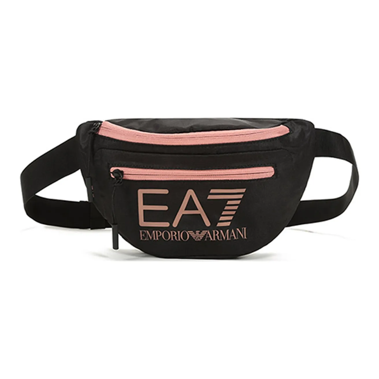 EMPORIO ARMANI EA7 Ткань Слинг-Сумка Пояс Сумка Стандартная Мужская Черная Серый Розовый