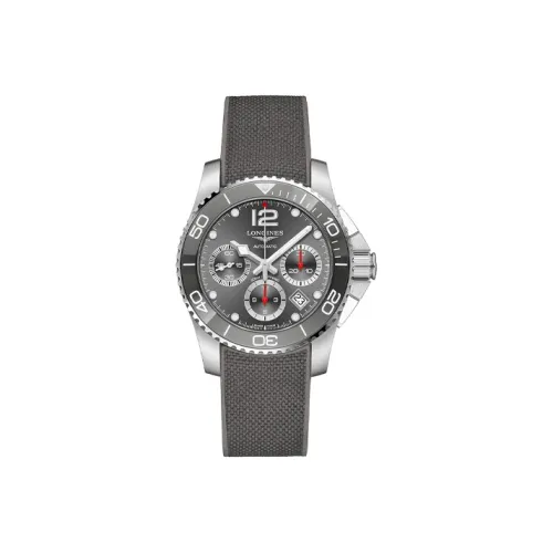 LONGINES Автоматический Механический Movement Мужские часы Comcast Diving Collection, 41 мм, серый