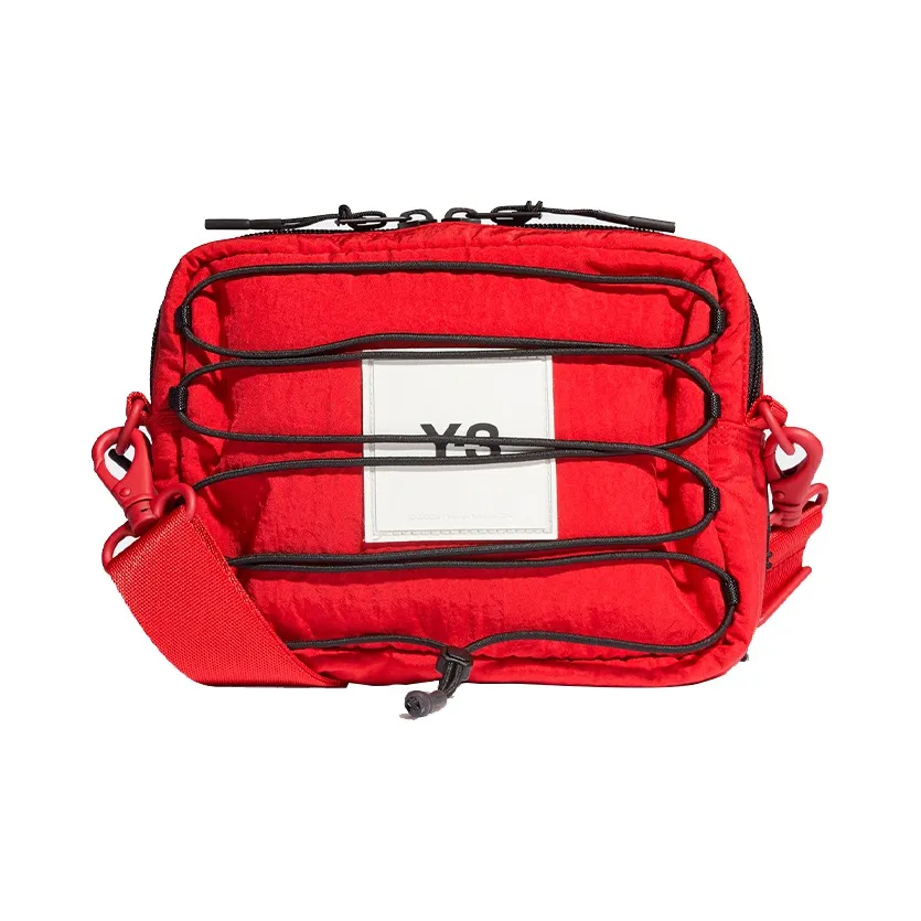 Y 3 Logo appliqué Sling Bag