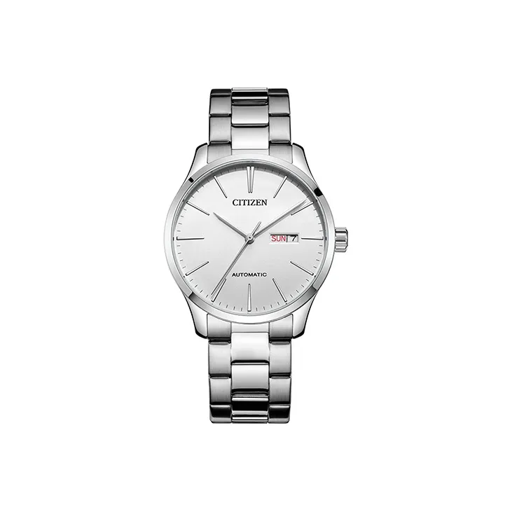 CITIZEN Classic Mechanical Автоматический Механический Механизм Нержавеющая Сталь Ремешок Часы Мужские Серебряные NH8350 83A