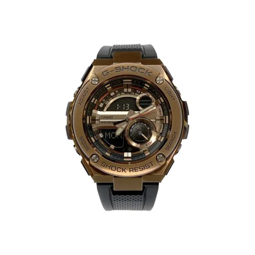 CASIO Механический Movement Мужские Steel Series Часы 52,4mm*16,1mm Золотой