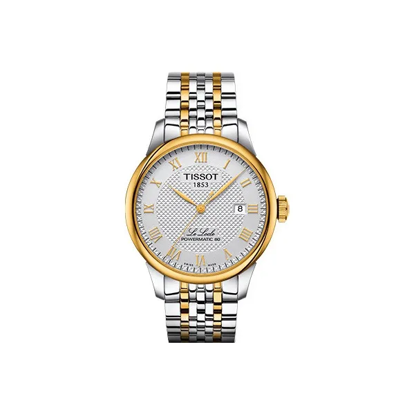 TISSOT Le Locle Collection Automatic Mechanical Movement Men's Watches Watch 39.3mm Silver Dial Stainless Steel Case