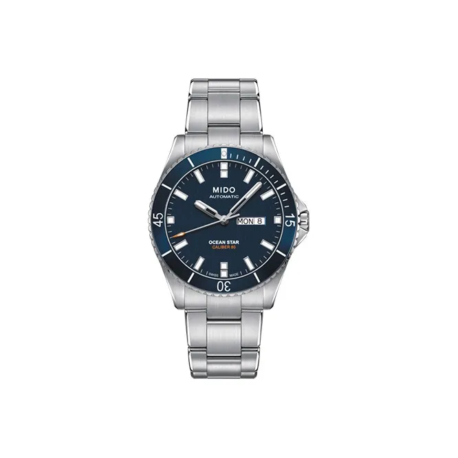 MIDO Leader Submariner Collection Men's Watches Watch Automatic Mechanical Movement 42.5mm Silver Dial
