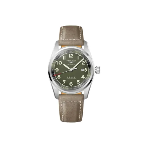 LONGINES Автоматический Механический Movement Мужские Часы Spirit Collection 42 мм Зеленые