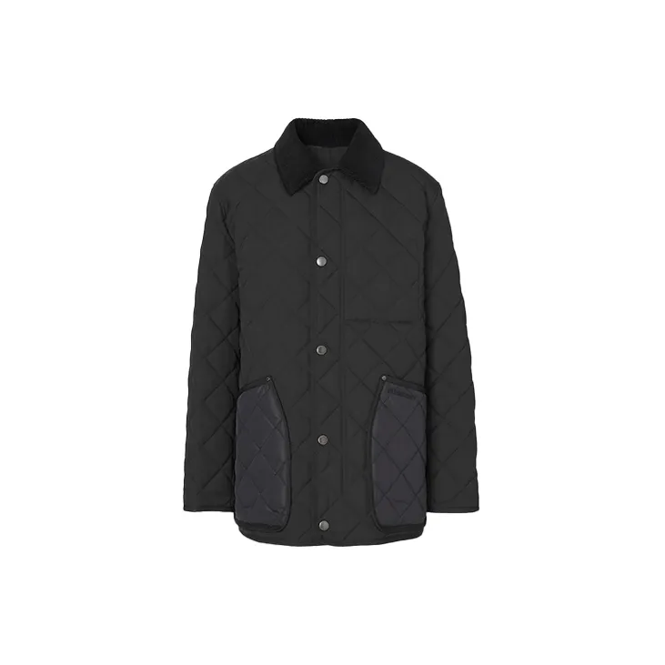 Burberry Long Sleeved Quilted Jacket