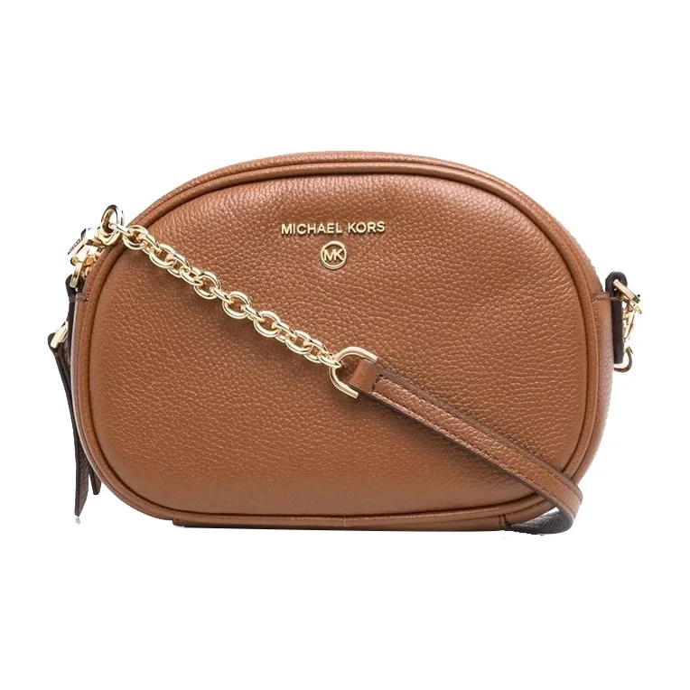 MICHAEL KORS Jet Set Small Pebbled Leather Convertible Camera Bag