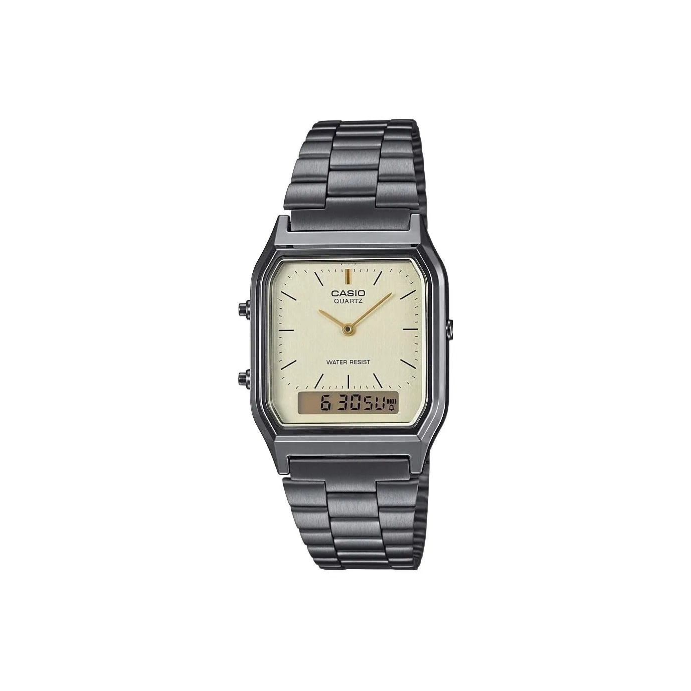 CASIO Standard Collection Кварцевый механизм Часы Унисекс Желтый Циферблат