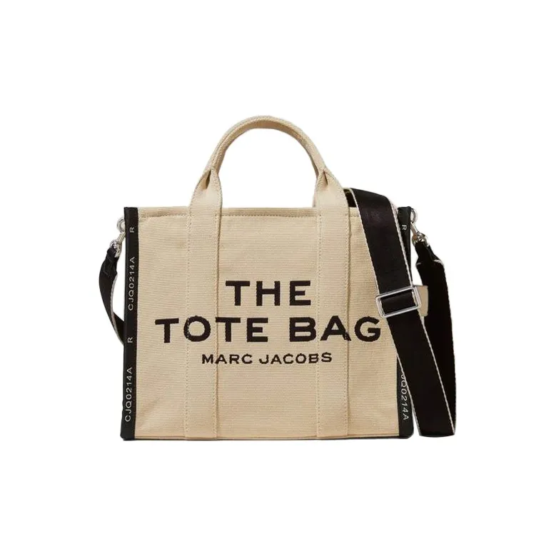 MARC JACOBS The Jacquard Tote Bag Medium Warm Sand