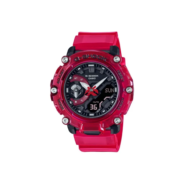 CASIO G Shock Wave Звуковая Коллекция Кварцевый Механизм Смольный Ремешок Часы Мужские Циферблат Черный