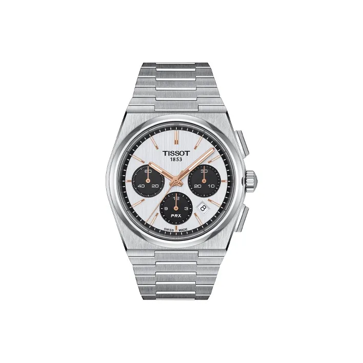 TISSOT PRX Collection Automatic Mechanical Movement Men's Watches Watch 42mm White Dial T137.427.11.011.00