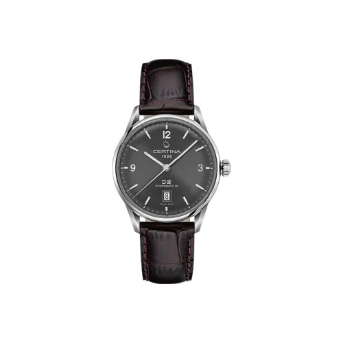 CERTINA Автоматический Механический Часы Мужские Movement 40 мм Черные