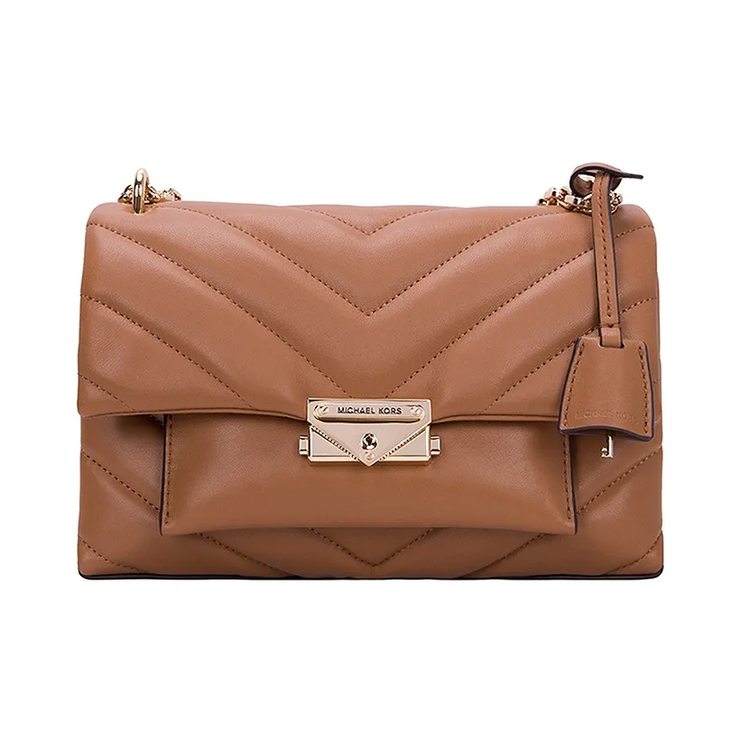 MICHAEL KORS Cece Кожа Сумка через плечо Средняя Женская Коричневая