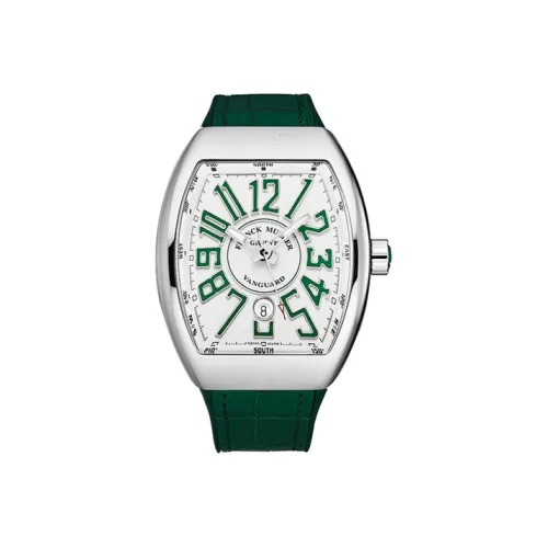 FRANCK MULLER Автоматический Механический Movement Мужские YACHTING VANGUARD Часы 45 мм Белый
