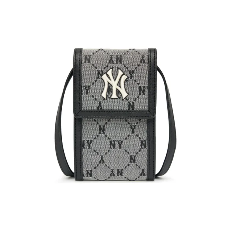 MLB MONOGRAM Коллекция Полиэстер Чехол для телефона Сумка через плечо Стандартный Унисекс Серый