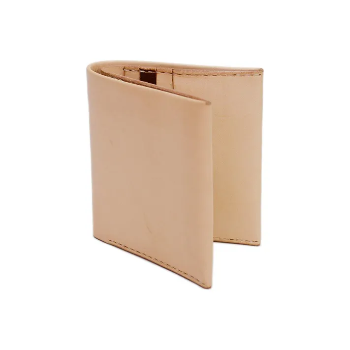 LINE ARTISANAL Vegetable Tanned Cow Leather Genuine Leather ID Wallet Regular Men's Multicolor