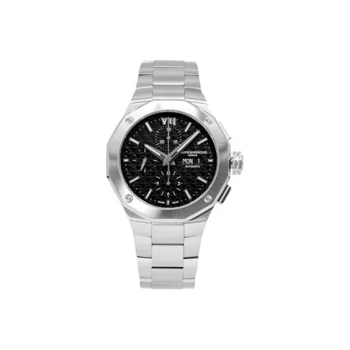 Baume & Mercier Автоматический Механический Движение Мужские Часы Rivera Series 43 мм Черные