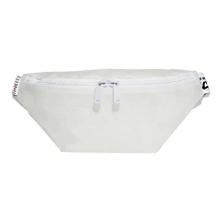 Adidas Originals Полиуретан Sling Сумка Сумка через плечо Бананка Женская Чисто Белая