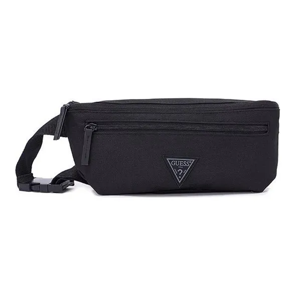 GUESS Polyester Individual Cycling Crossbody Bag Sling Bag Fanny Pack Regular Unisex Dark Red/Gray/Black