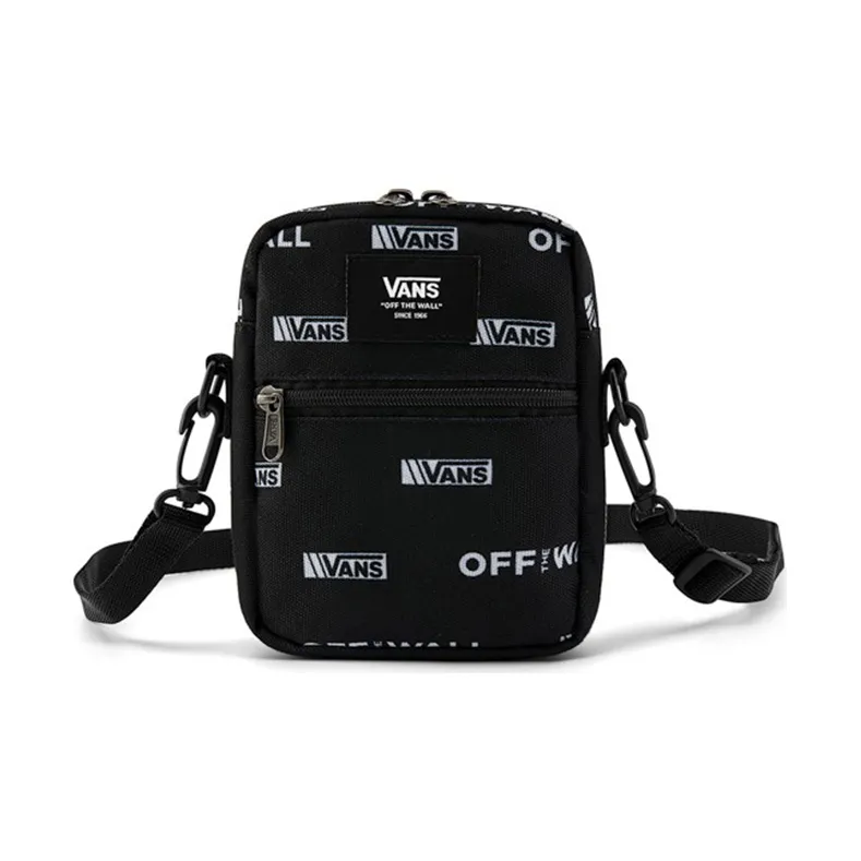 Vans Polyester Shoulder Bag Crossbody Bag Regular Unisex Black