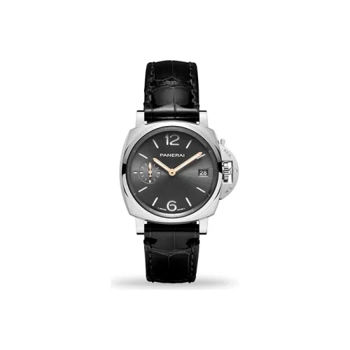 PANERAI Автоматический Механический Movement Мужские LUMINOR DUE LUMINO Collection Часы 38 мм Черные