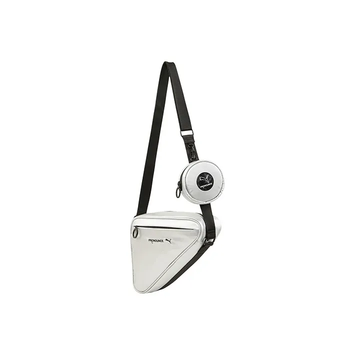 PUMA × PRONOUNCE Collaboration Ткань Сумка через плечо Стандартная Унисекс Серебряный