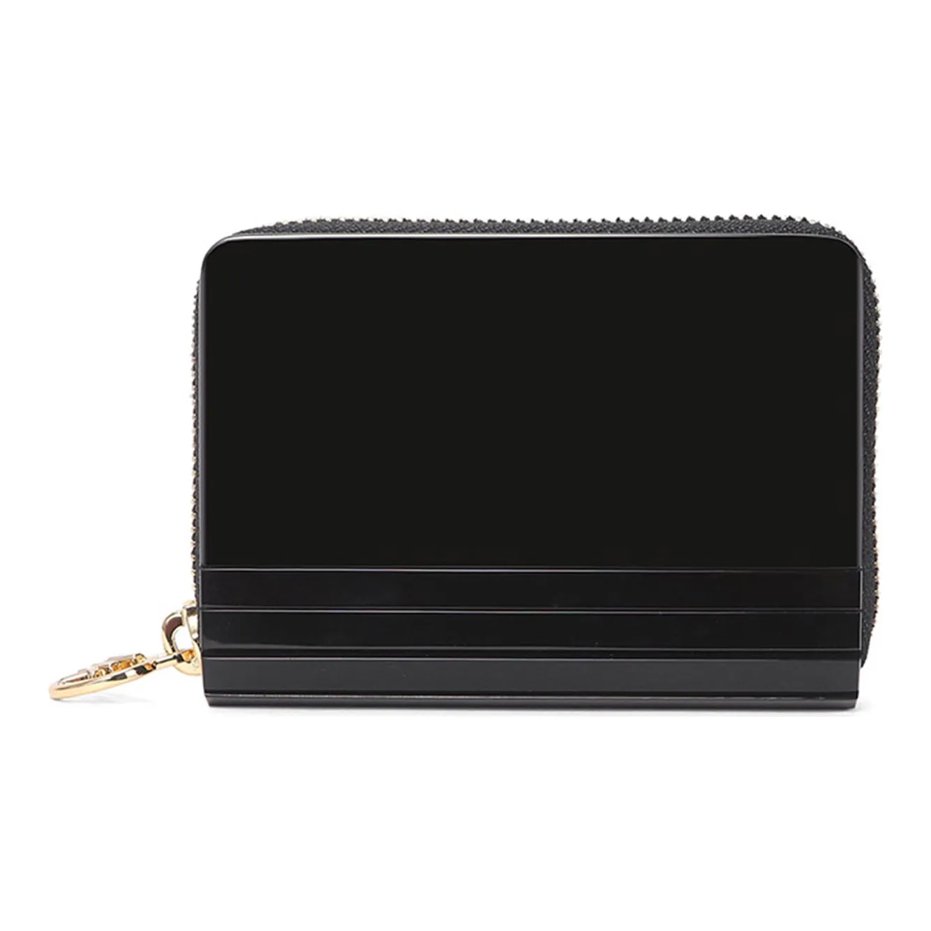 MICHAEL KORS Barbara Resin Coin Purse Women's Black