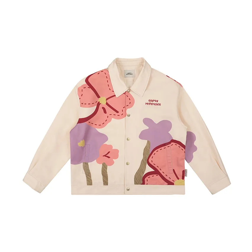 EMPTY REFERENCE Jacket Unisex Ecru