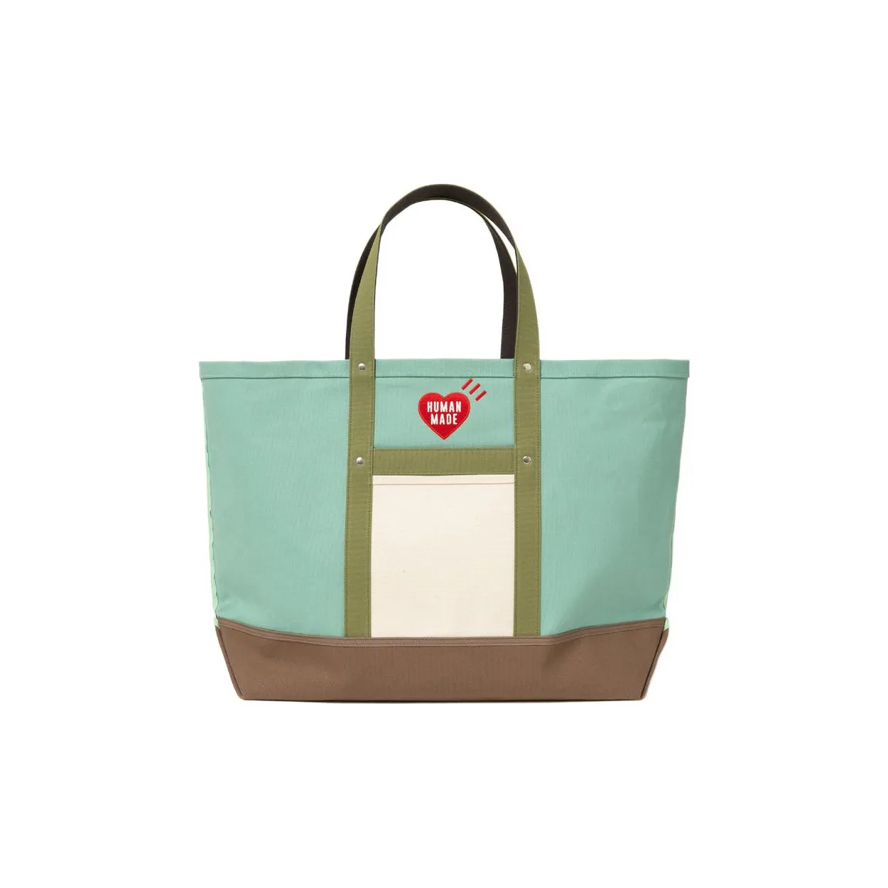 HUMAN MADE Cotton Shoulder Bag, Crossbody Bag, Handbag Regular Women's Green