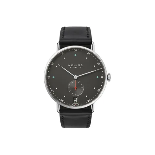 NOMOS Ручной Механический Движение Мужские Часы 38,5 мм Черный