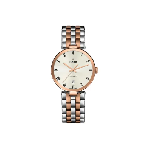 RADO Автоматический Механический Movement Мужские Часы Florence Collection 38mm*38mm Серебряные