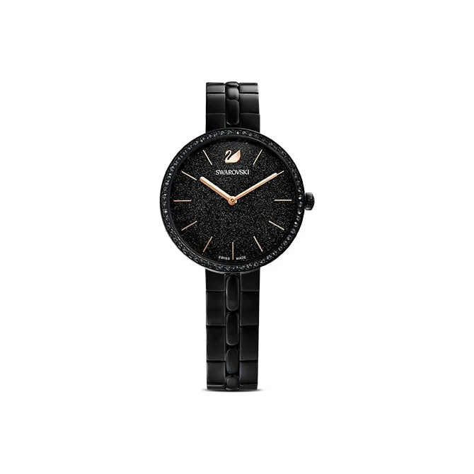 Swarovski Cosmopolitan Women's Watch Кварцевый механизм Черный циферблат 5547646