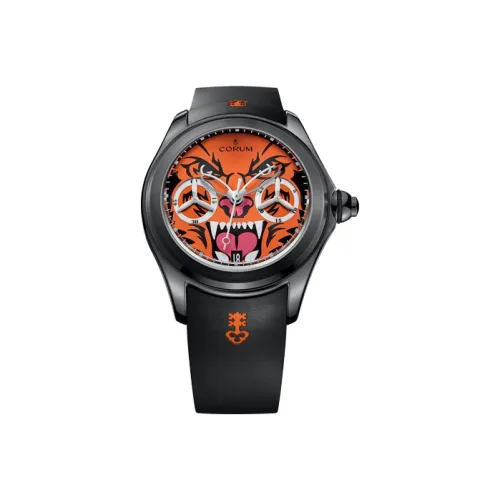 Corum Автоматический Механический Movement Мужские Часы Bubble Collection 47 мм Апельсин