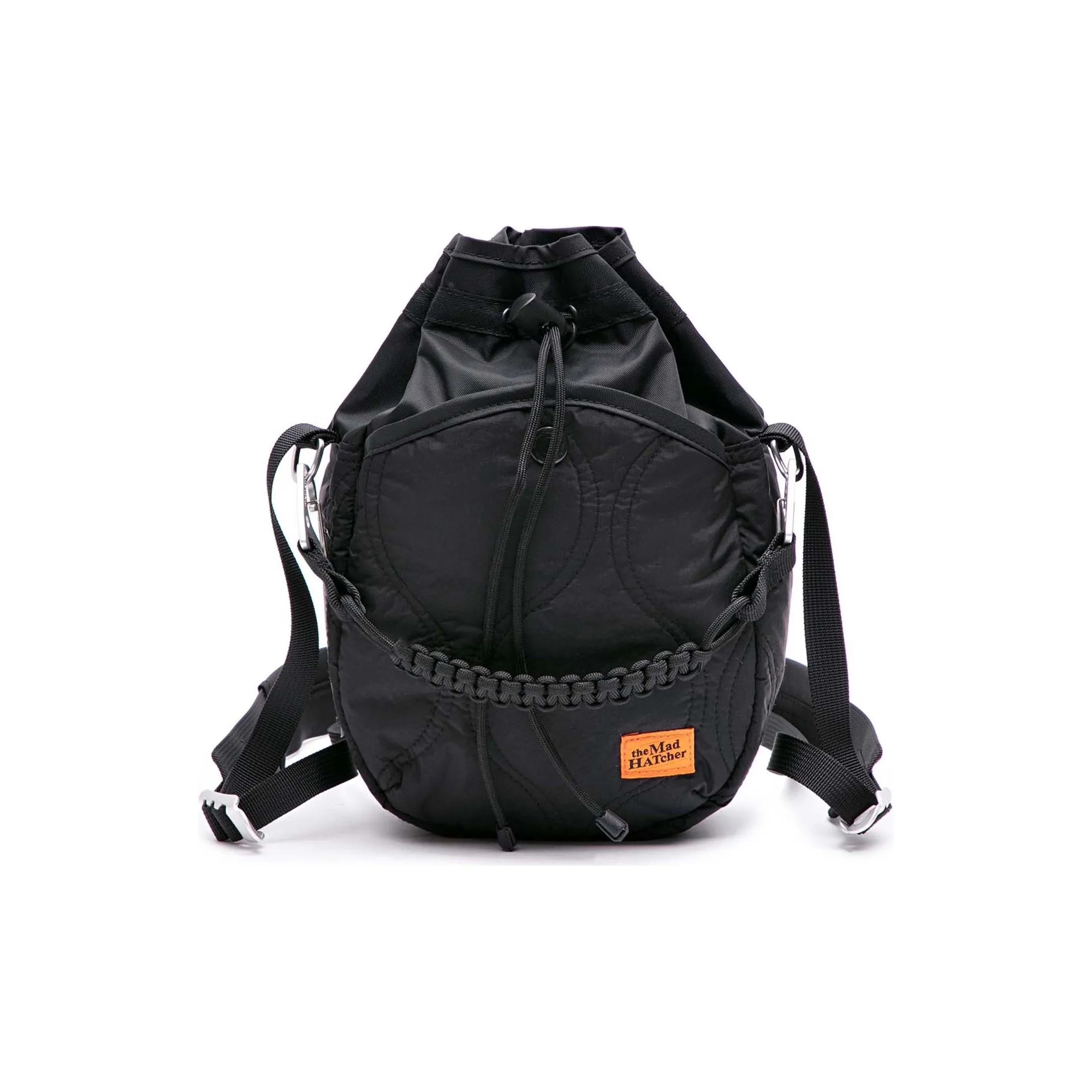 The MAD HATcher Nylon Drawstring Bag Shoulder Bag Unisex Multicolor