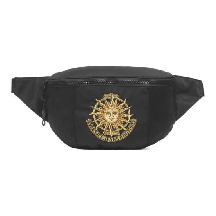 VERSACE JEANS COUTURE Полиамид Бананка Стандартный Мужской Черный