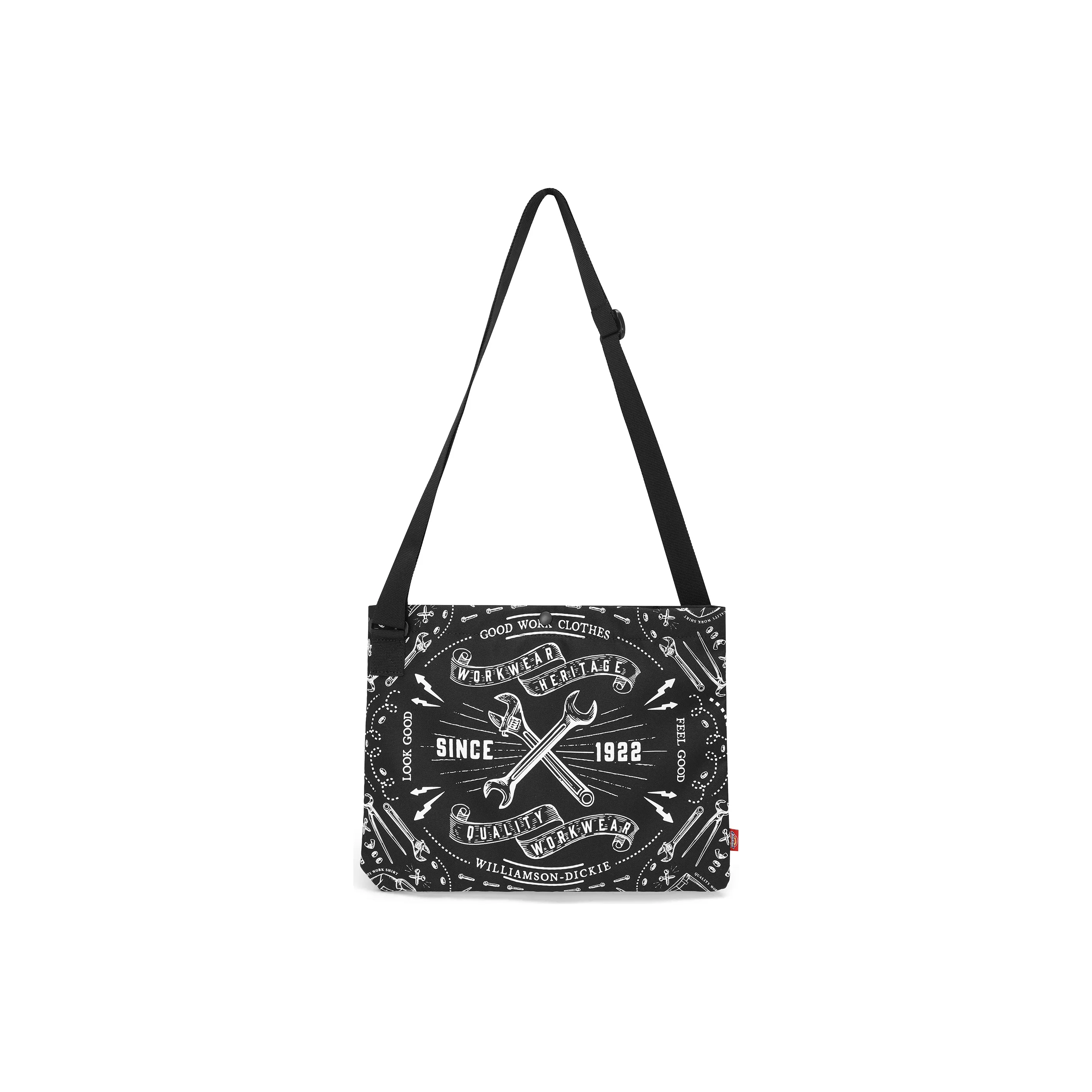 Dickies Полиэстер Сумка через плечо Унисекс Черный