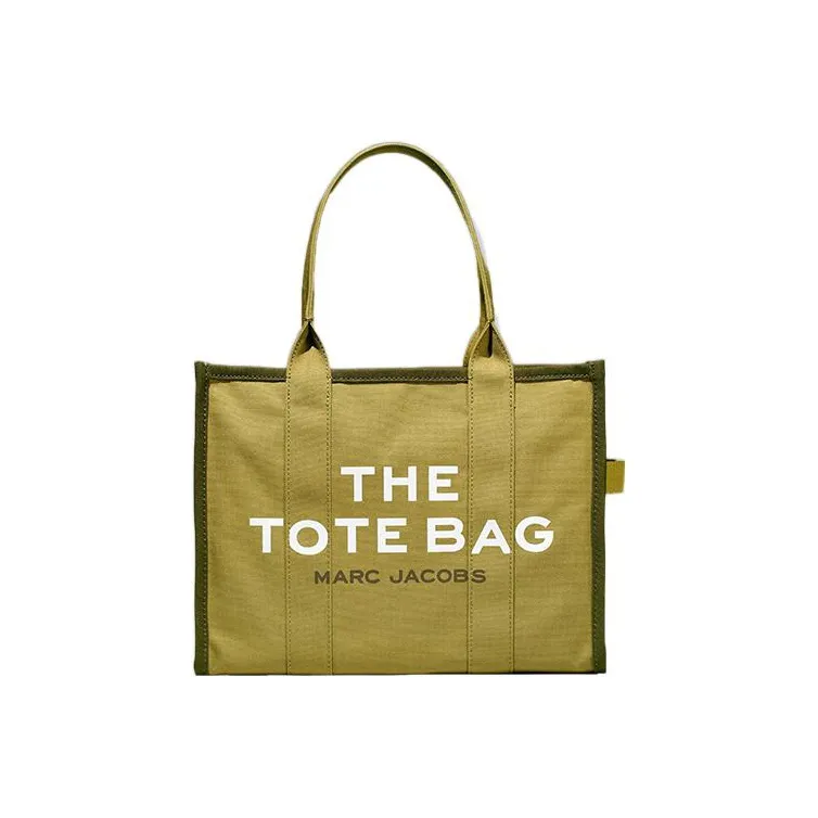 MARC JACOBS The Colorblock Tote Bag Large Beige/Multi