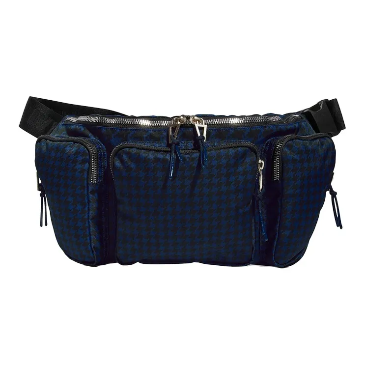 Adidas Originals IVY PARK Collaboration Полиэстер Sling Сумка Сумка через плечо Бананка Обычный Унисекс Синий