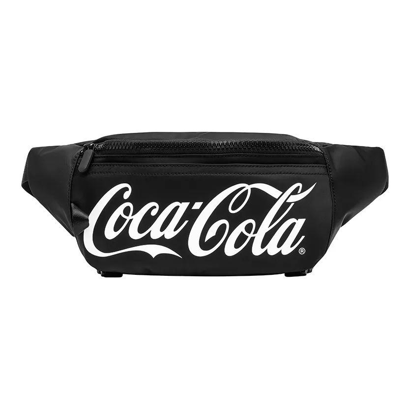 Coca Cola Нейлоновая сумка через плечо сумка на плечо поясная сумка стандартная унисекс черная красная