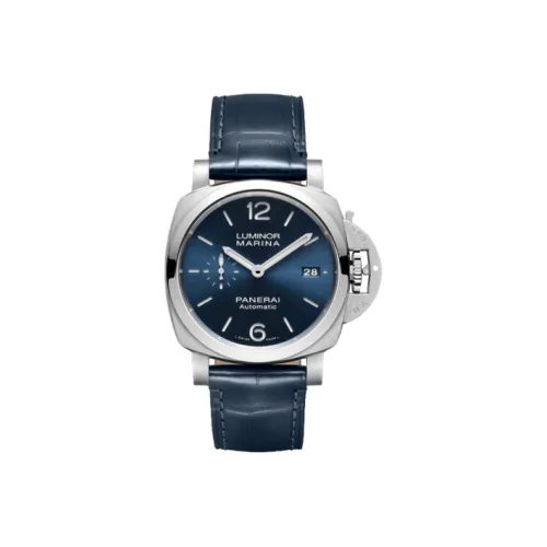 PANERAI Автоматический Механический Movement Мужские часы Luminor LUMINO Collection, 42 мм, синий
