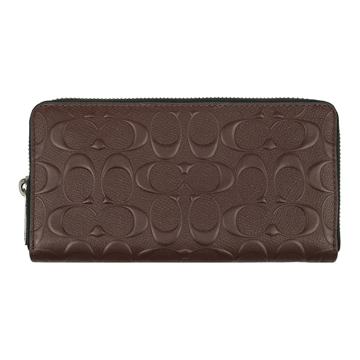 COACH Accordion Wallet PVC Wallet Men's Brown