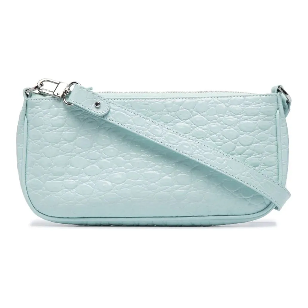 By Far Rachel Leather Shoulder Bag, Handbag Women's Blue
