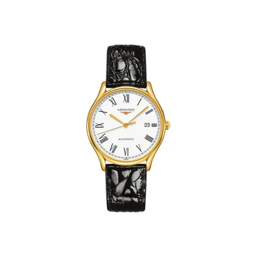 LONGINES Автоматический Механический Movement Мужские Часы Lvya Collection 35 мм Белые