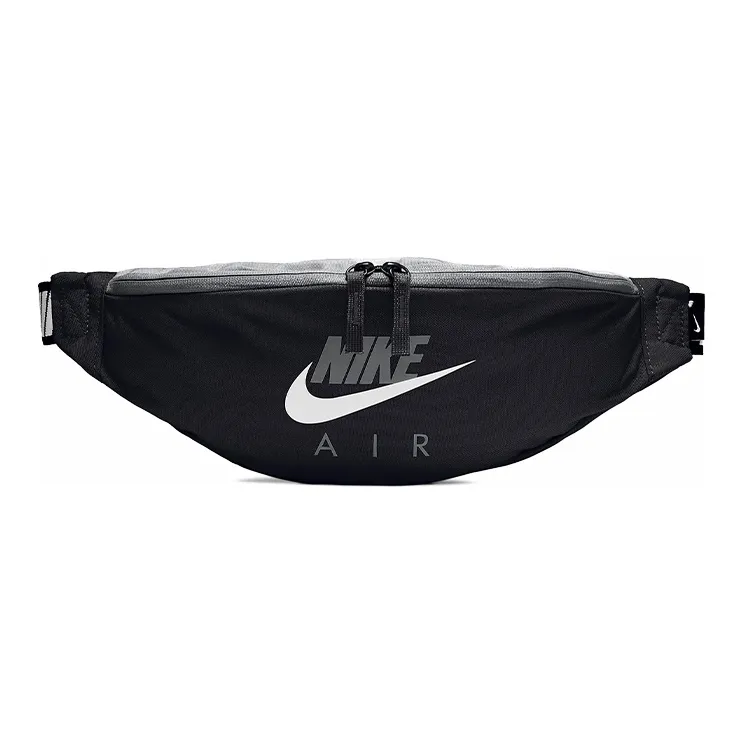 Nike Полиэстер Сумка через плечо Бананка Стандартная Унисекс Черный Серый