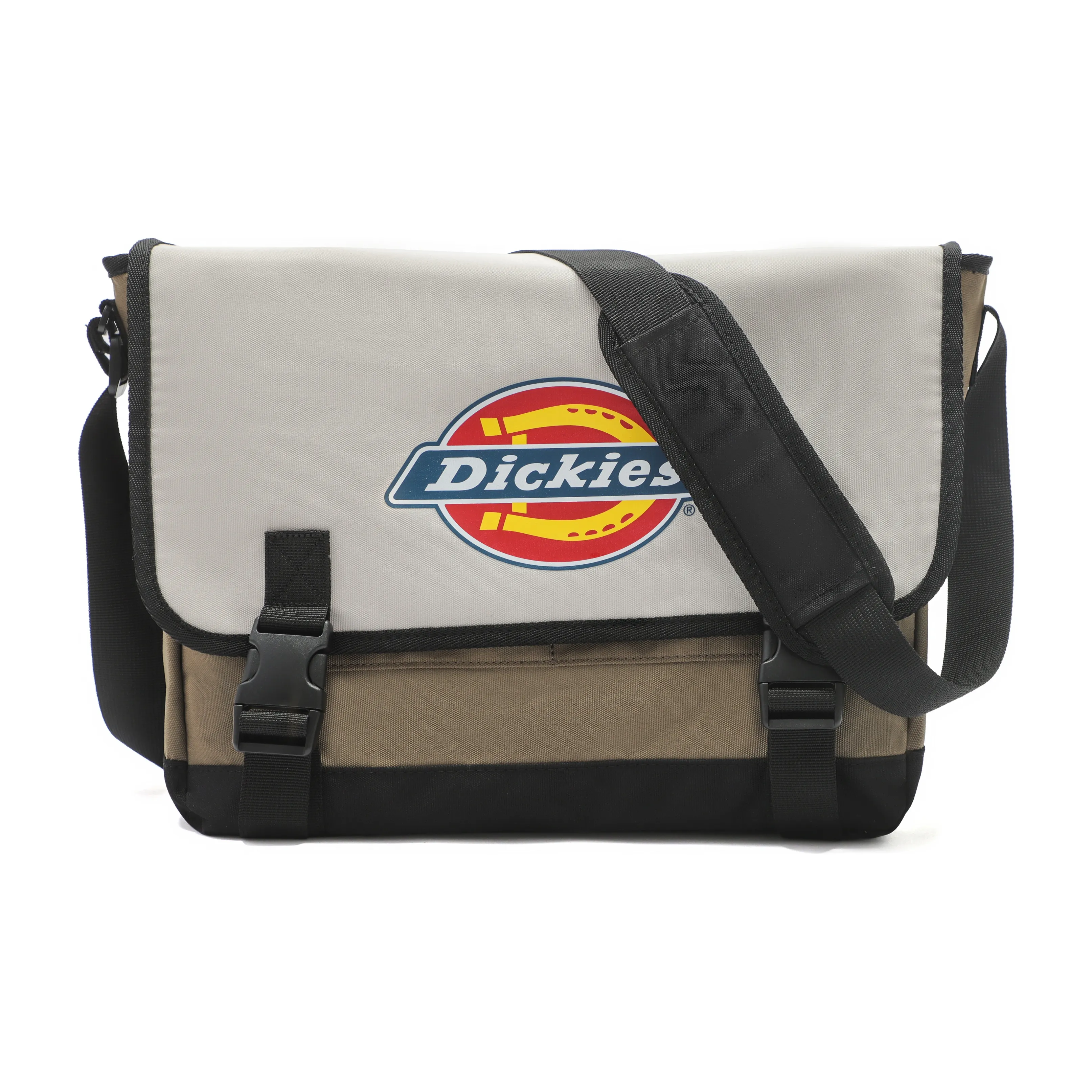 Dickies Polyester Messenger Bag, Crossbody Bag Regular Unisex Greige