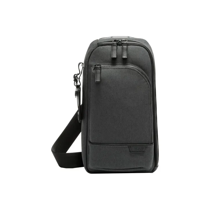 TUMI TUMI-Harrison Fabric Sling Bag Shoulder Bag Crossbody Bag Regular Men's Graphite Black