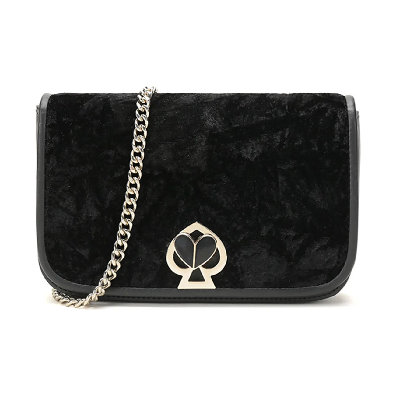 Kate Spade Fabric Crossbody Bag Shoulder Bag Women's Black