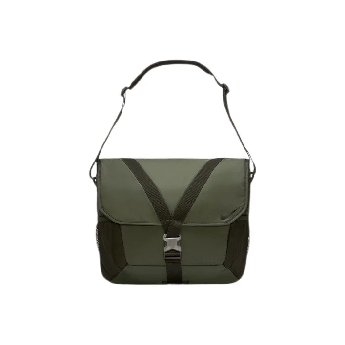 Nike Полиэстер Курьерская Сумка Сумка через плечо Обычная Унисекс Зеленый