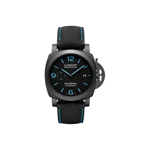 PANERAI Механический Movement Мужские часы Luminor LUMINO Collection 44mm*44mm Синий