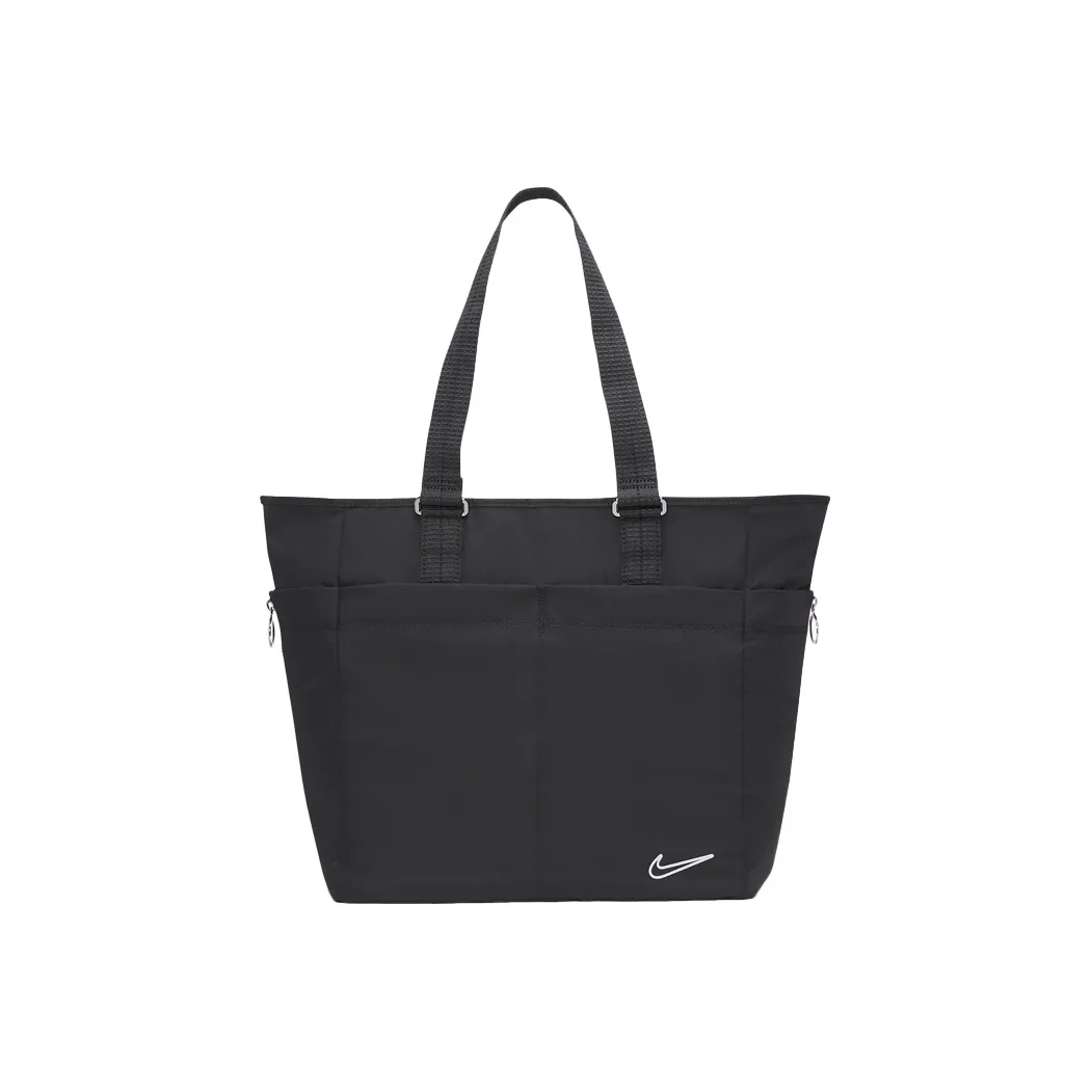 nike Ткань Тоут Сумка Сумка для покупок Спортивная сумка Йога сумка Сумка через плечо Унисекс Черная