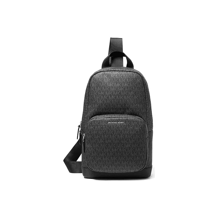 MICHAEL KORS Hudson Искусственная кожа Сумка через плечо Мужская Черная